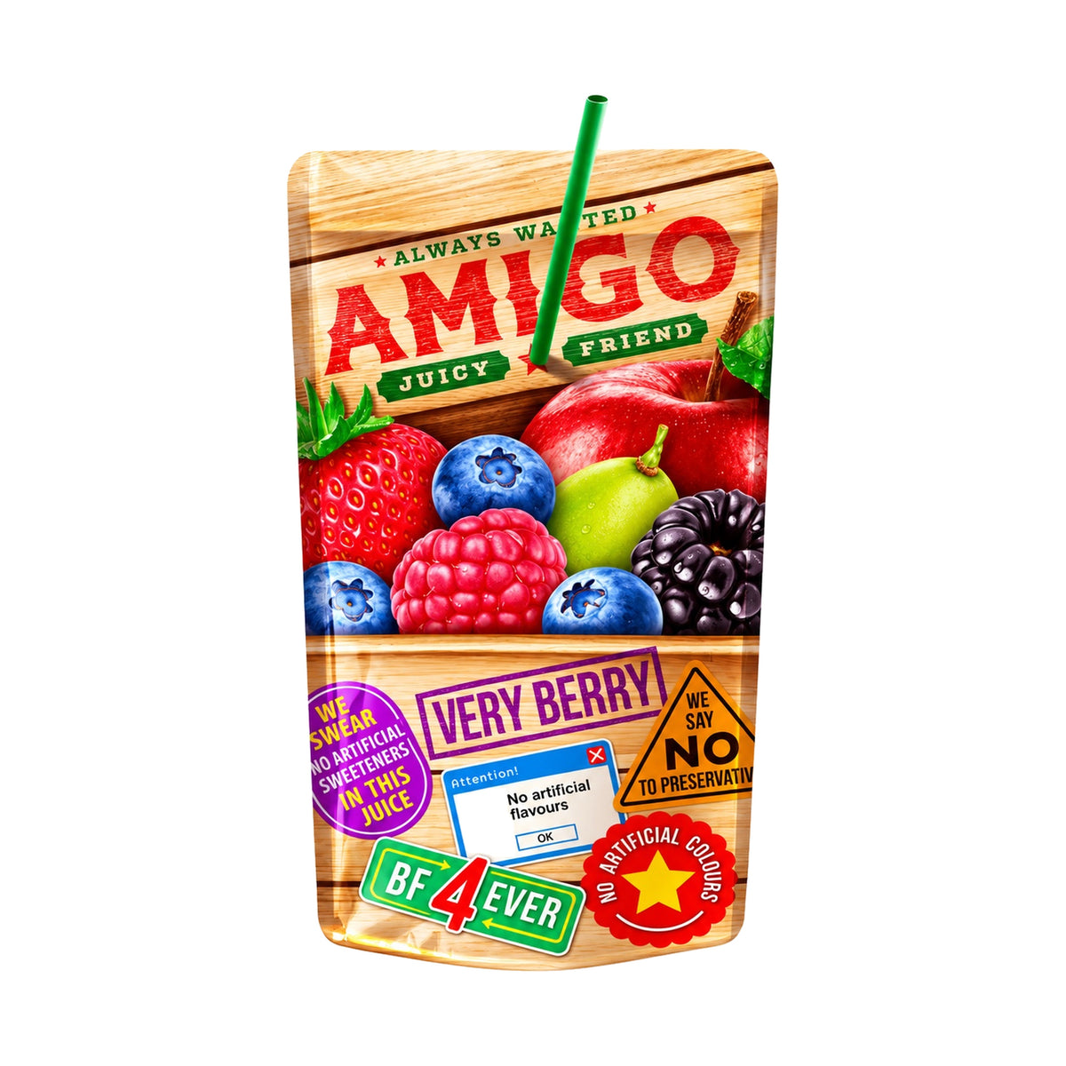 Amigo Juice Very Berry